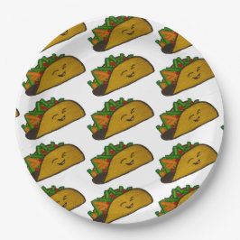 Prato de Papel para Festa de Taco