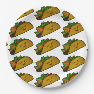 Prato de Papel para Festa de Taco
