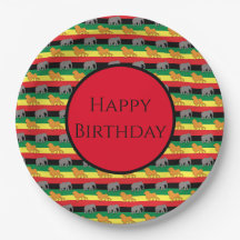 Parabéns africanos personalizados