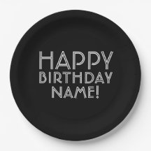 Parabéns e nome personalizável