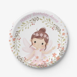 Prato De Papel Parabéns, texto personalizável