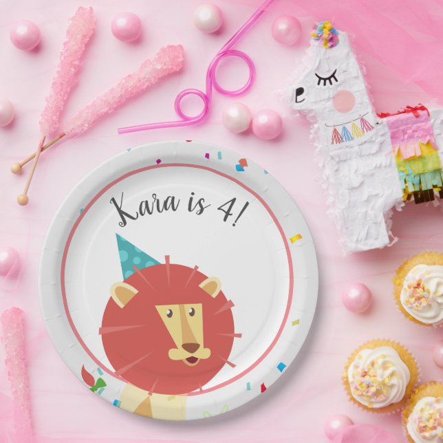 Prato De Papel Parceiros Aniversário (Festa)