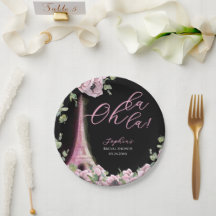 Parisian Oh La La Bridal Shower