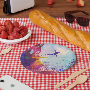 Prato De Papel Parkour Urban Free Runling Party