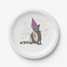 Partida de guaxinim - Animais com festa