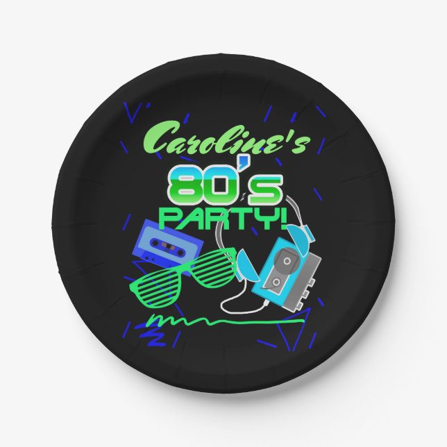 Prato De Papel partido da cassete de banda magnética 80s (Frente)