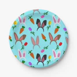 Prato De Papel Páscoa