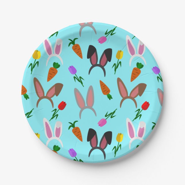 Prato De Papel Páscoa (Frente)