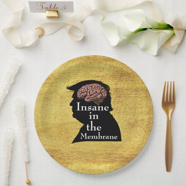 Prato De Papel Pasta de papel galinha (Casamento)