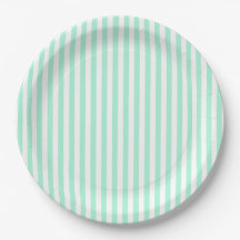 Pastel Mint Green Stripes Verão