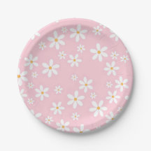 Pastel Rosa Daisies Napkin
