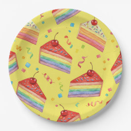 Prato De Papel Pastries e Streamers, de Natasha Us