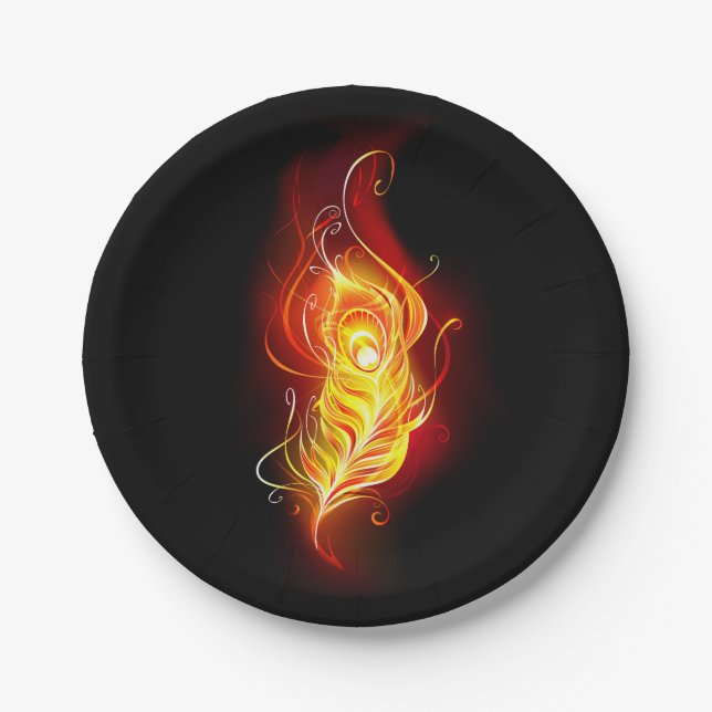Prato De Papel Patilha de Fogo (Frente)