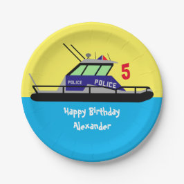 Prato De Papel Patrol Boat