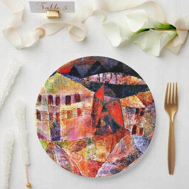 Prato De Papel Paul Klee, The Hotel, (Casamento)