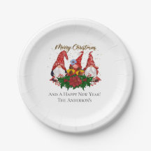 Paviais dos Gnomos Poinsettia Whimsso