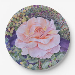 Prato De Papel Peace Rose