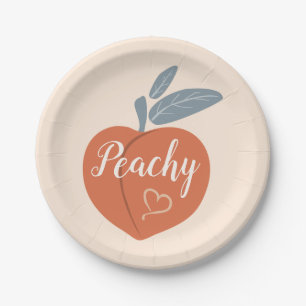 Prato De Papel Peachy