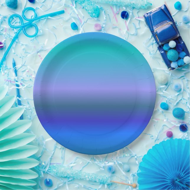 Prato De Papel Peacock (Festa)