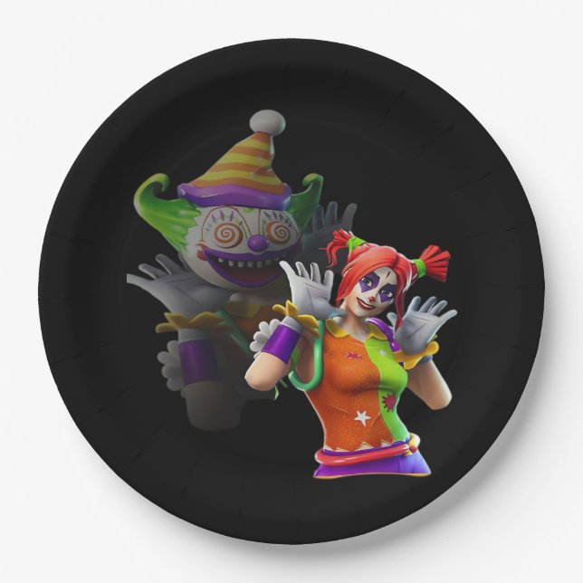 Prato De Papel Peekaboo - Citação Essencial Funny (Frente)