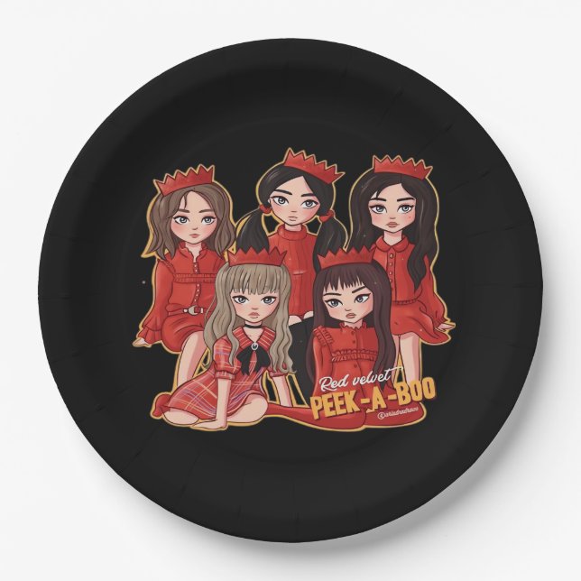 Prato De Papel Peekaboo Cozy Autumn (Frente)