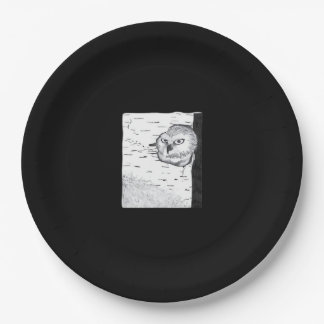 Prato De Papel Peekaboo Cute Basic