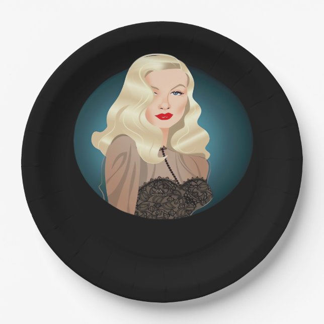 Prato De Papel Peekaboo Spooky Cotação (Frente)