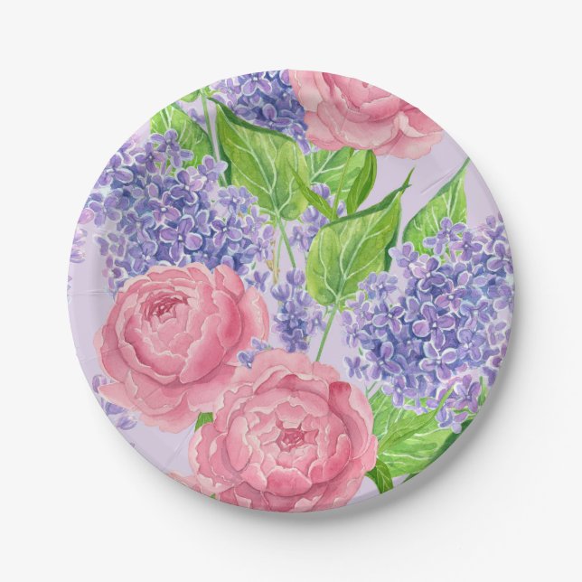 Prato De Papel Películas de aquarela (Frente)