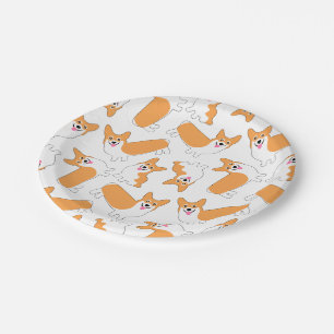 Prato De Papel Pembroke Welsh Corgi