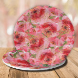 Prato De Papel Peonies Aquarela Chá de panela Floral<br><div class="desc">Elegante cor-de-água rosa e verde,  estas placas de papel são bonitas para primavera ou chá de panela de casamento de verão ou qualquer ocasião. CORRESPONDENTE a itens na nossa coleção.</div>