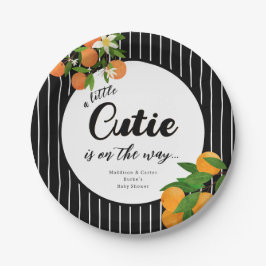 Prato De Papel Pequeno Chá de fraldas Laranja Cutil - Mercado Org