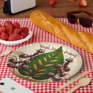 Prato De Papel "Pequenos Heróis, Grande Tarefa"