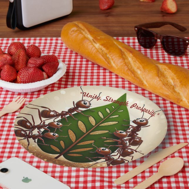 Prato De Papel "Pequenos Heróis, Grande Tarefa" (Piquenique)