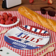 Personalização do Flag of America Artsy em 4 de ju