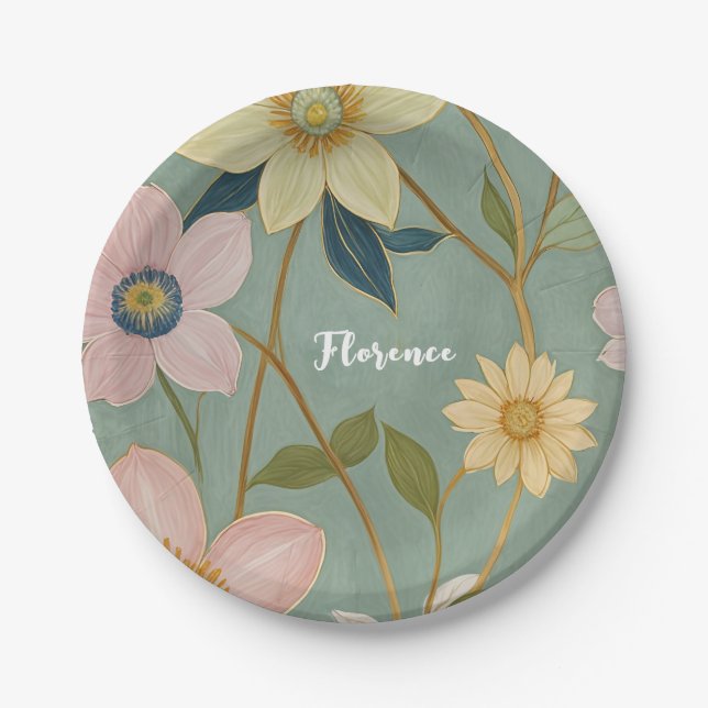 Prato De Papel Personalizado Awakening (Frente)