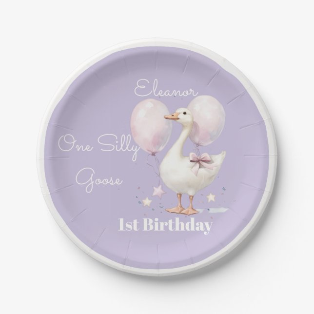 Prato De Papel Personalized paper plates for party decor  (Frente)