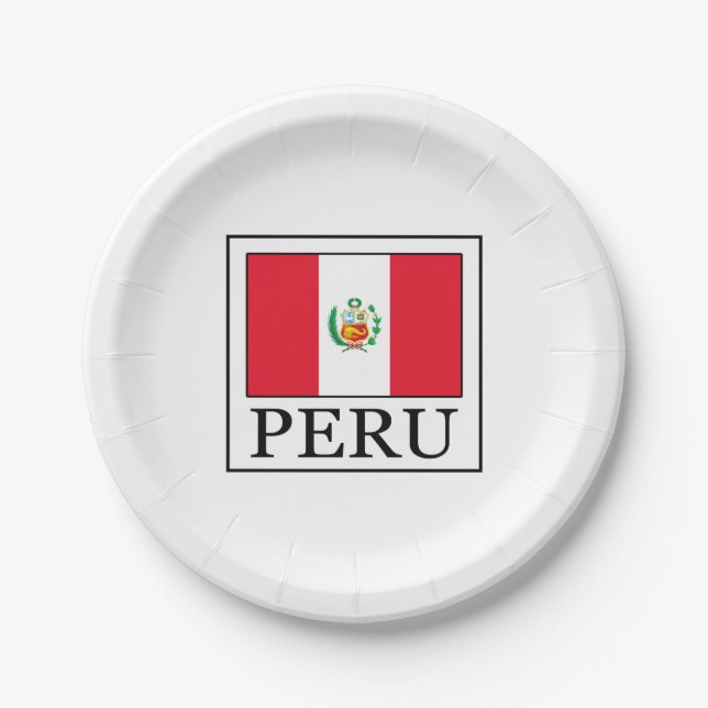 Prato De Papel Peru (Frente)