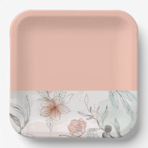 Pessel de papel floral