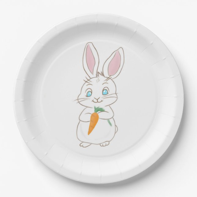 Prato De Papel Peter Cottontail  (Frente)