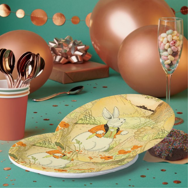 Prato De Papel Peter Rabbit Paper Plate (Múltiplo)