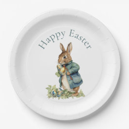 Prato De Papel Peter the rabbit Easter egg hunt