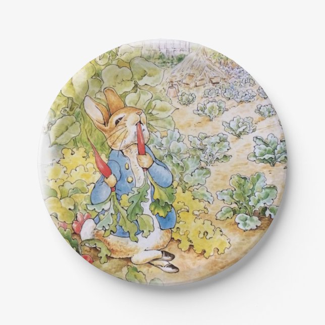Prato De Papel Peter the Rabbit Paper Plate (Frente)