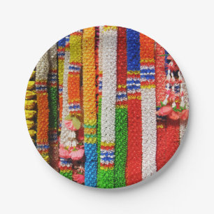 Prato De Papel Phuang Maalai - festão floral tailandesa