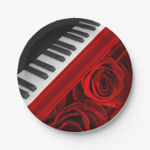 Piano e rosas
