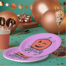 Prato De Papel Picante de abóbora