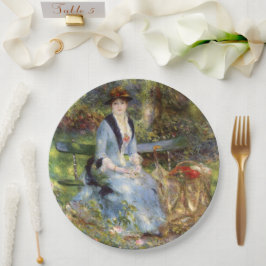 Prato De Papel Pierre-Auguste Renoir - Dans les Rosa