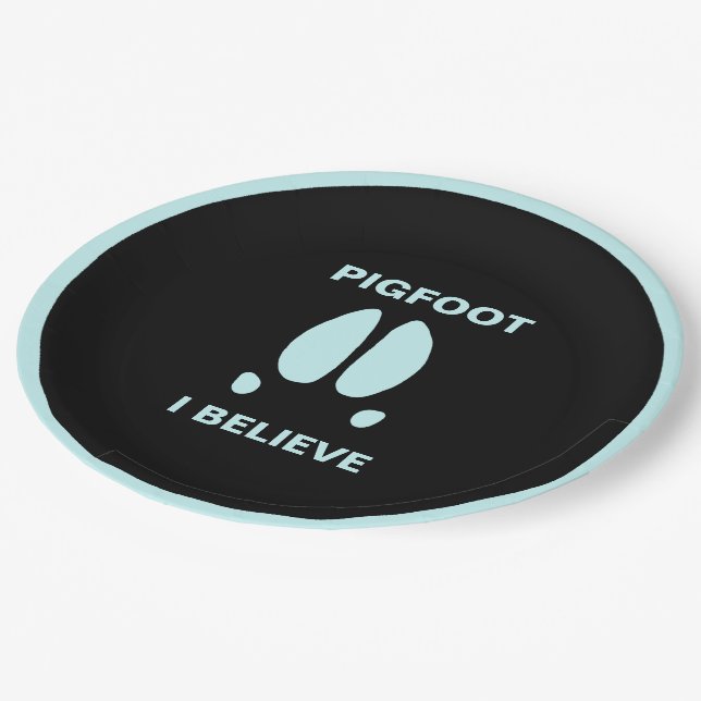 Prato De Papel Pigfoot - Eu Acredito (Inclinado)