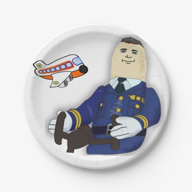 Prato De Papel Piloto de placas de papel (Frente)