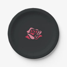 Pink and Black Rose Princess Birthday 