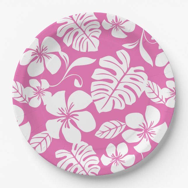 PRATO DE PAPEL PINK BIKINI (PINCO DE FLAMINGO) (Frente)